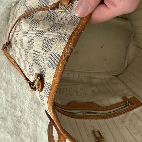 Louis Vuitton Neverfull PM in Damier Azur - Picture 3 of 4